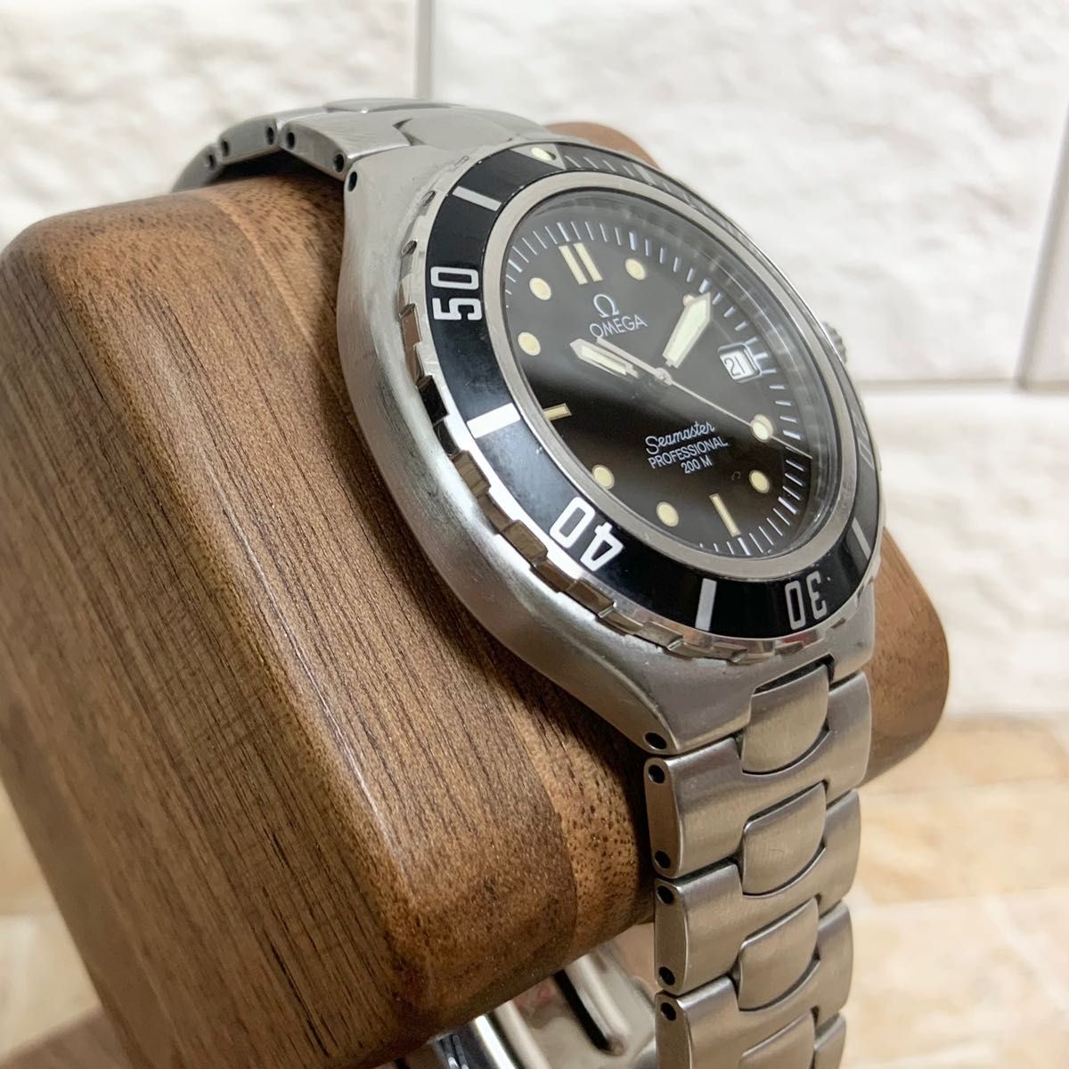 OMEGA シーマスター プロフェッショナル 200m 黒 メンズ腕時計 美品