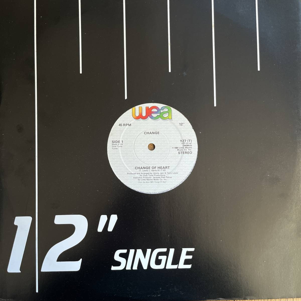 UK盤 12“ Change / Change Of Heart YZ7の画像1