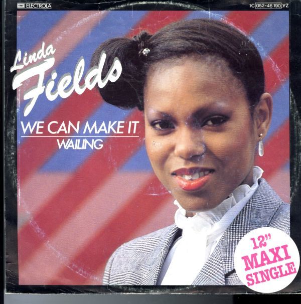 ドイツ盤12インチ！Linda Fields / We Can Make It / Wailing 80年【Electrola / 1C 052-46 190 YZ】Bogart プロデュース ディスコ_画像3