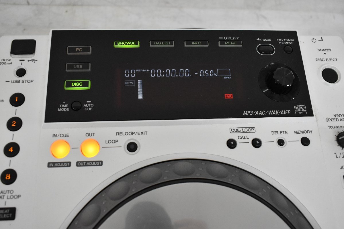 m3623 中古 Pioneer パイオニア DJ用マルチプレーヤー CDJ-850 ②