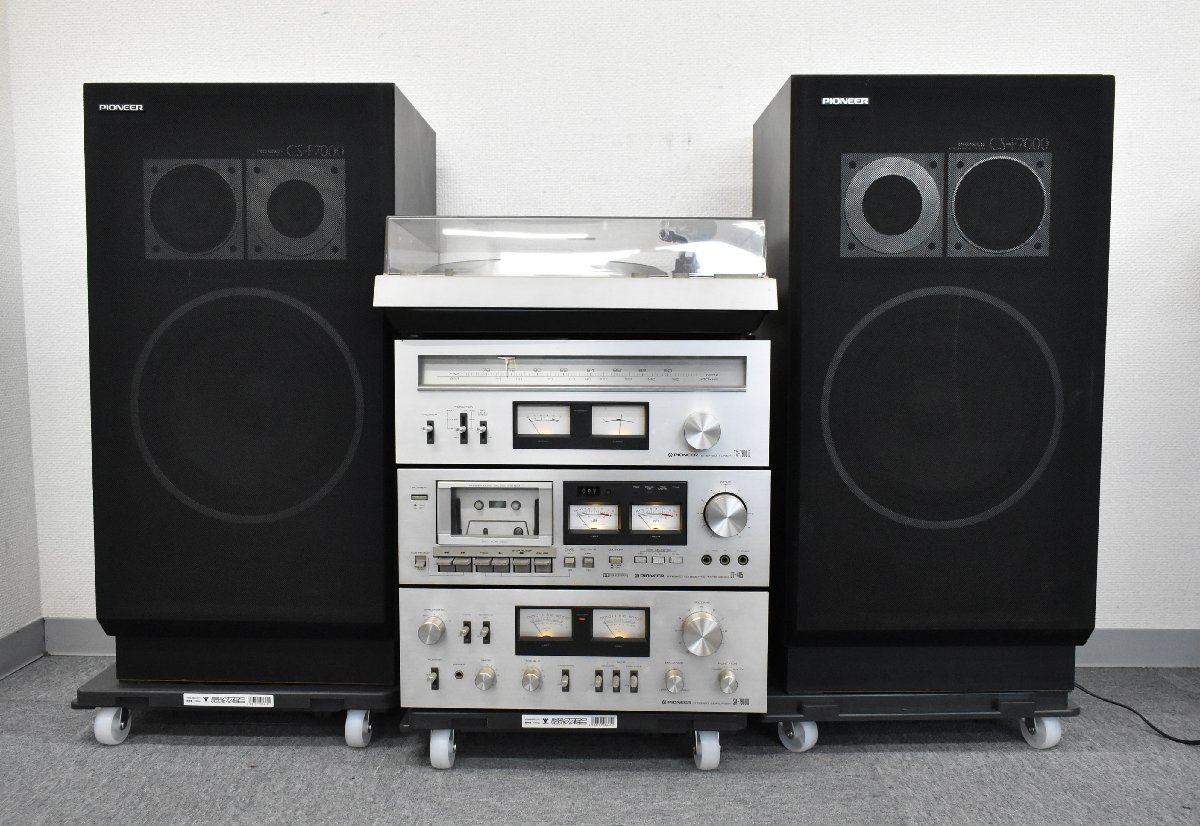 直 m3711 現状品 Pioneer パイオニア システムコンポ PL-340/TX