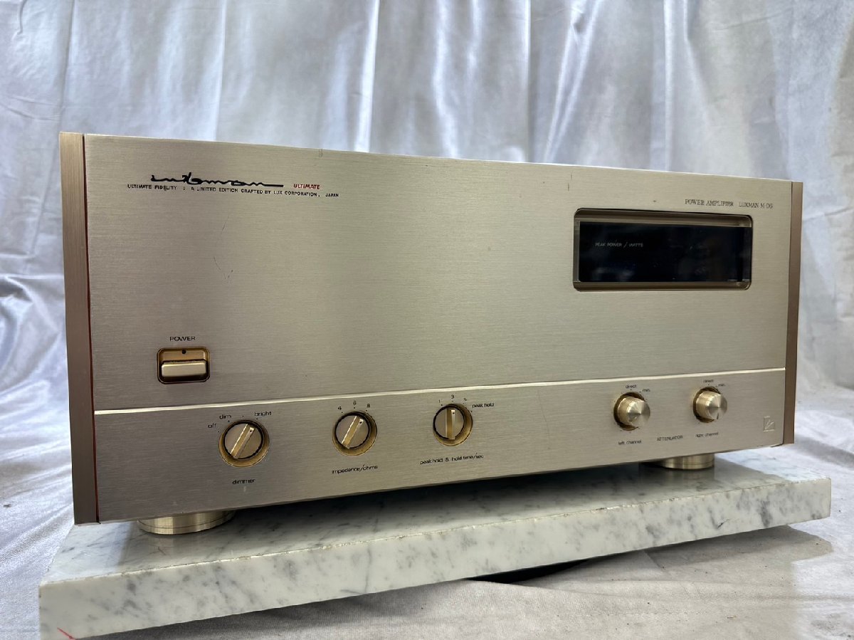 □t1038 現状品☆Luxman ラックスマン M-06 パワーアンプ | timepharma.com