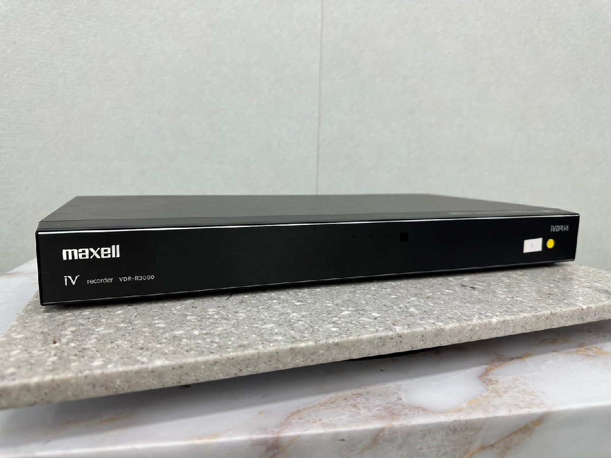 □t1168 現状品☆Maxell VDR-R3000 マクセル iVハードディスク