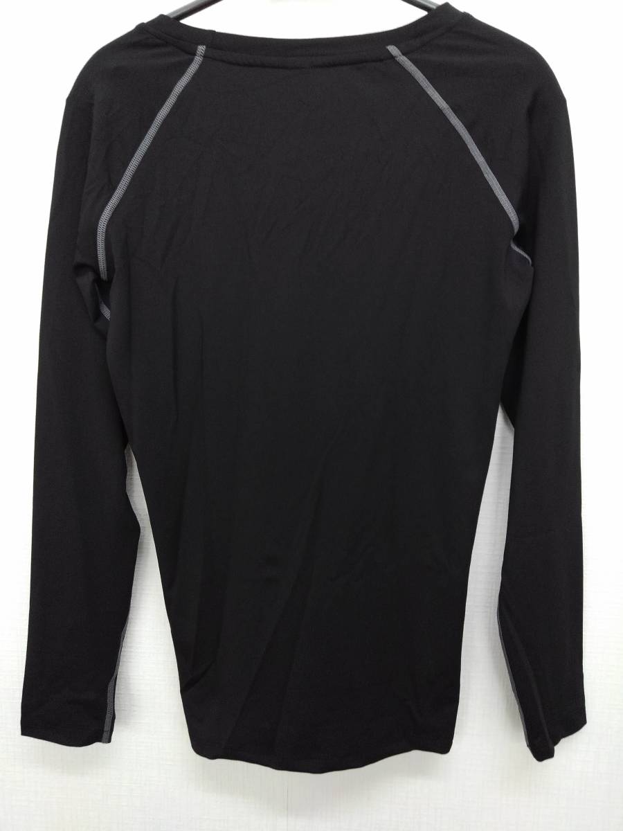 88-00618 free shipping [ outlet ]SILLICTOR sport inner shirt men's L size black 
