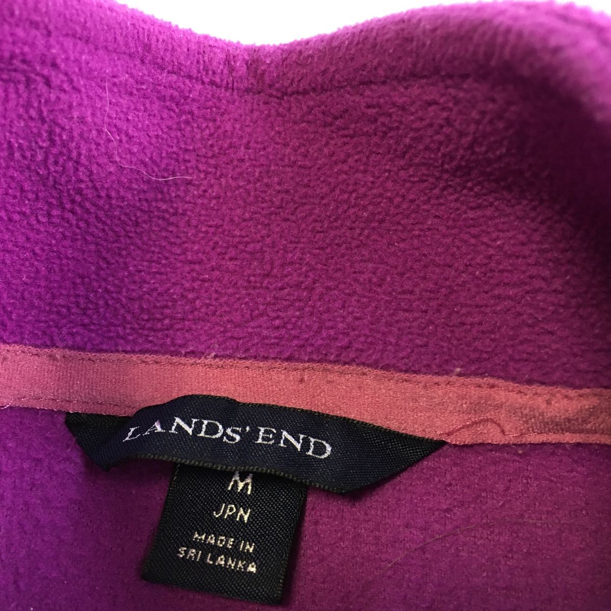 LANDS' END ランズエンド フリース サイズM トップス レディース (管理番号2304IZ62400)_画像2