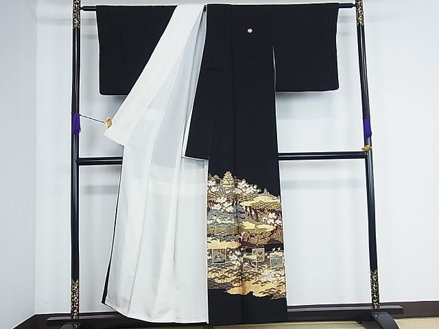 平和屋着物□豪華黒留袖 大名行列 本金箔 逸品 ha3108 留袖 | huroncmh.org