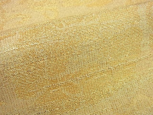 平和屋着物□極上 桝屋高尾 ねん金綴錦 六通柄袋帯 名物牡丹唐草 金糸