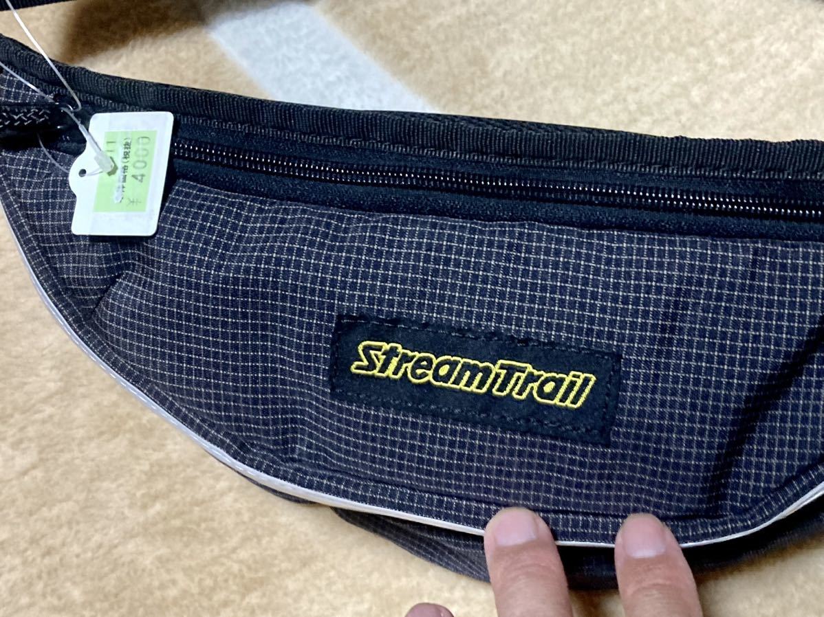 ★STREAMTRAIL ストリームトレイル ウエストポーチ ブラック 新品！の画像2