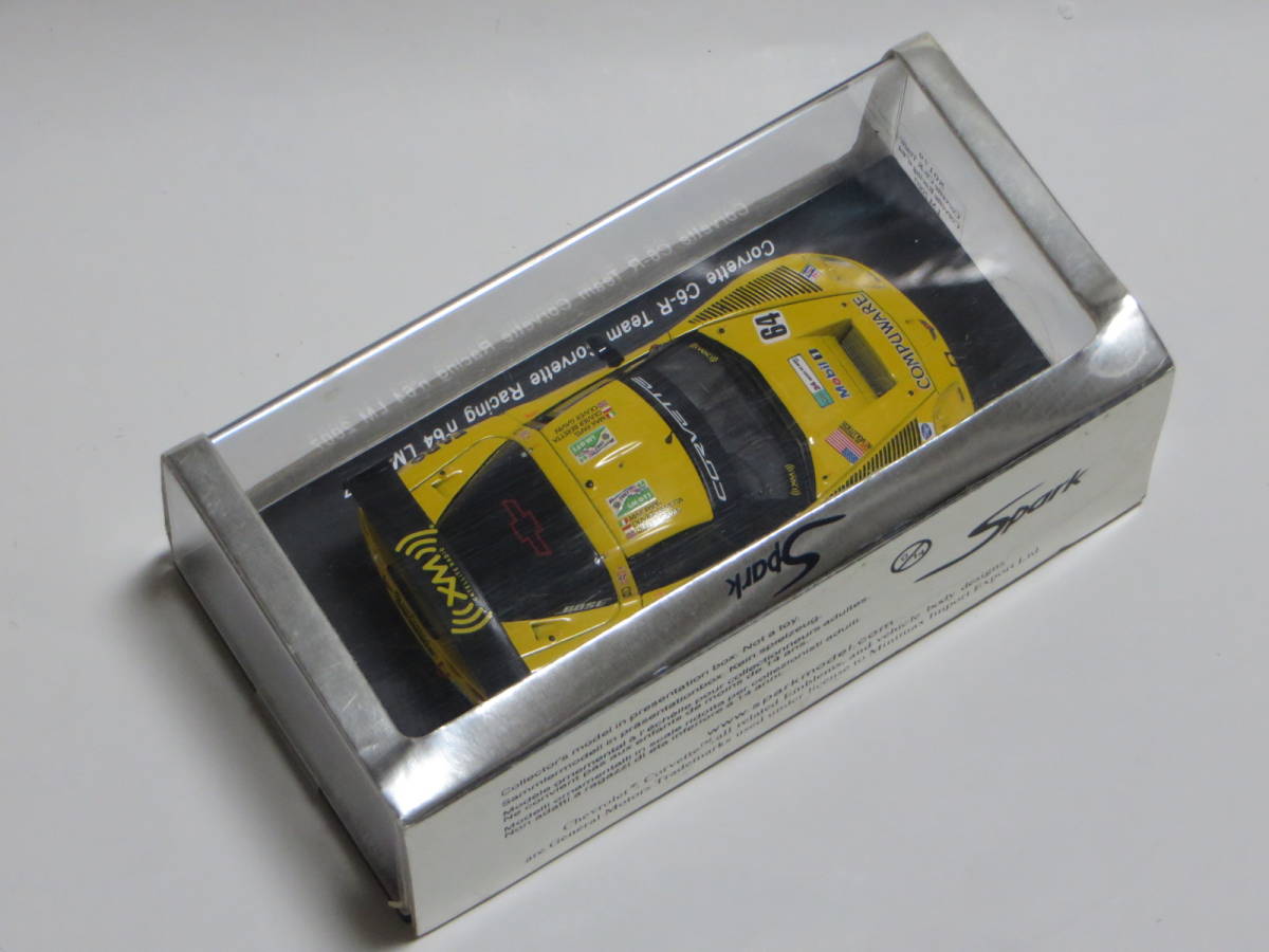 スパークモデル 1/43 シボレー コルベット C6R 2007年 ル・マン Chevrolet C6-R No.64 Le Mans 2007年 （Beretta - Gavin - Papis） SPARK_画像3