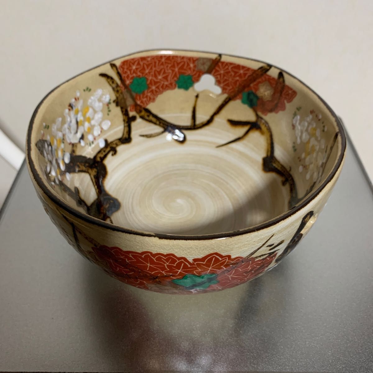 清水焼 京焼 京泉窯 染付 祥瑞 壺 年代物 馬場京泉 手描 花瓶 平安
