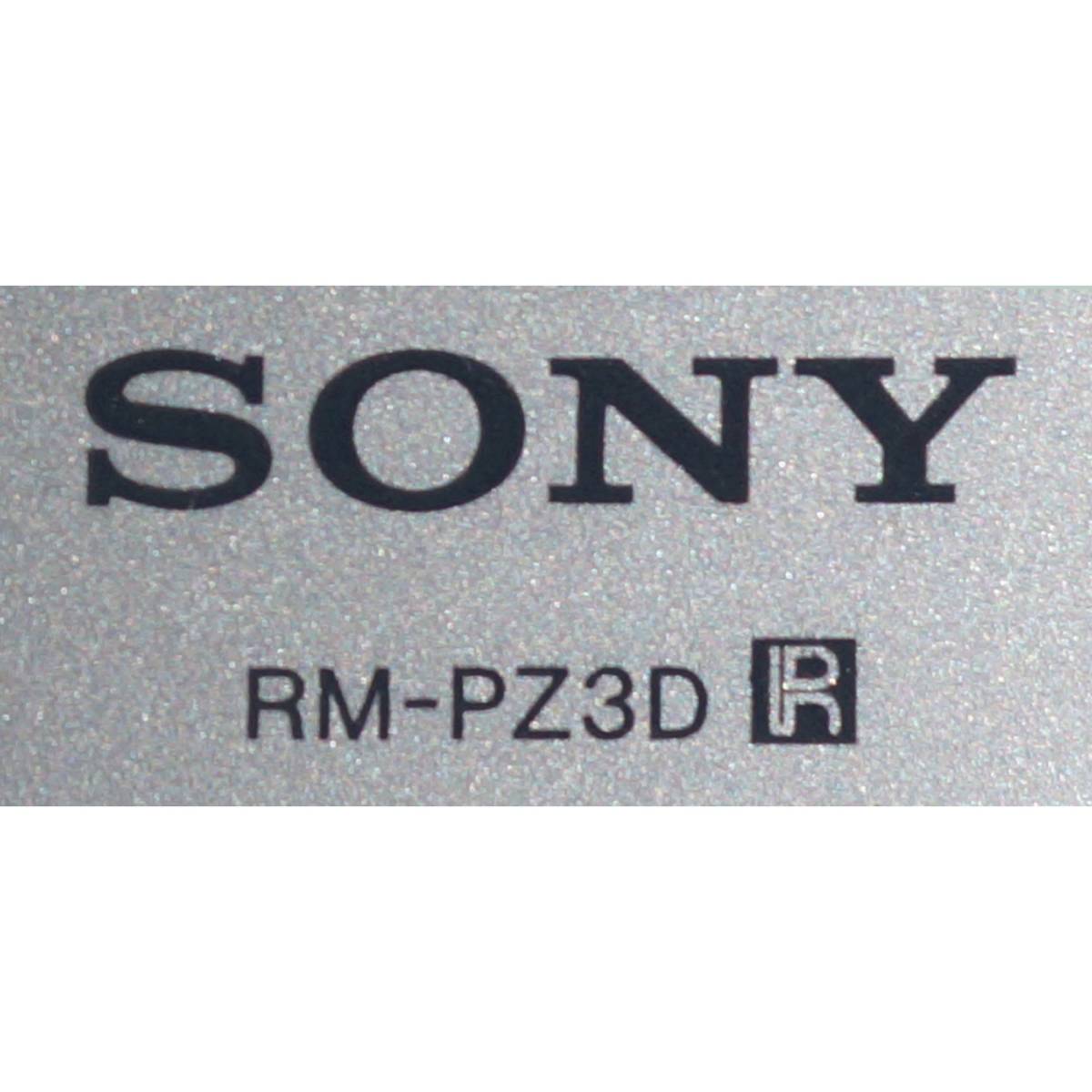 ソニー SONY テレビ リモコン RM-PZ3D_画像2