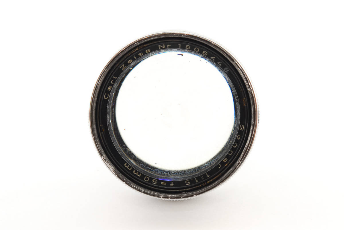 ★☆Carl Zeiss sonnar 50mm f 1.5 レンズ Contaxマウント #3390☆★