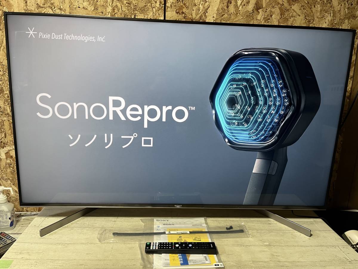 SONY BRAVIA 55v型 KJ-55X9500G 4K液晶TV 2019年 YouTube Netflix