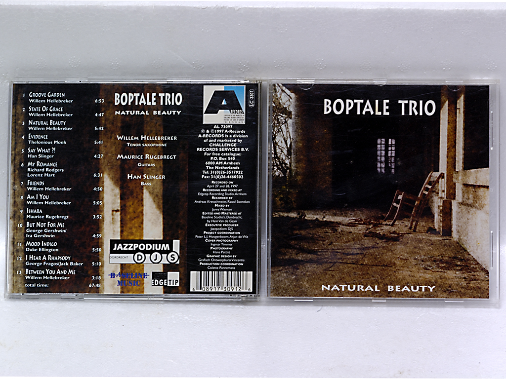 ★盤面良好★独盤★オランダ人テナー・トリオ★『Natural Beauty』Boptale Trio★Willem Hellbreker/Maurice Rugebregt/Han Slinger★の画像4