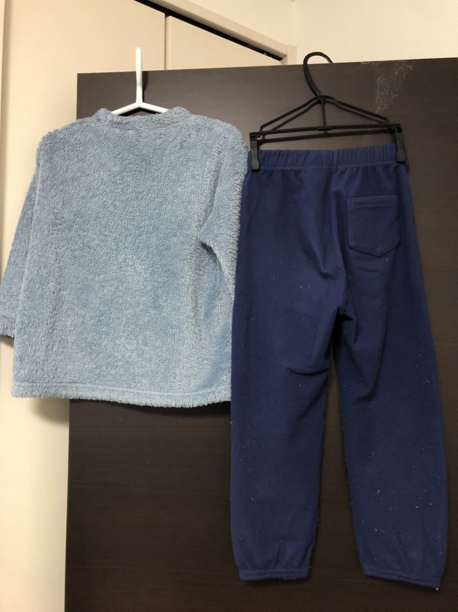  Uniqlo ×... blade | pyjamas, long sleeve * long trousers type, winter top and bottom set |. flat ...| size 120| man and woman use, man, girl 