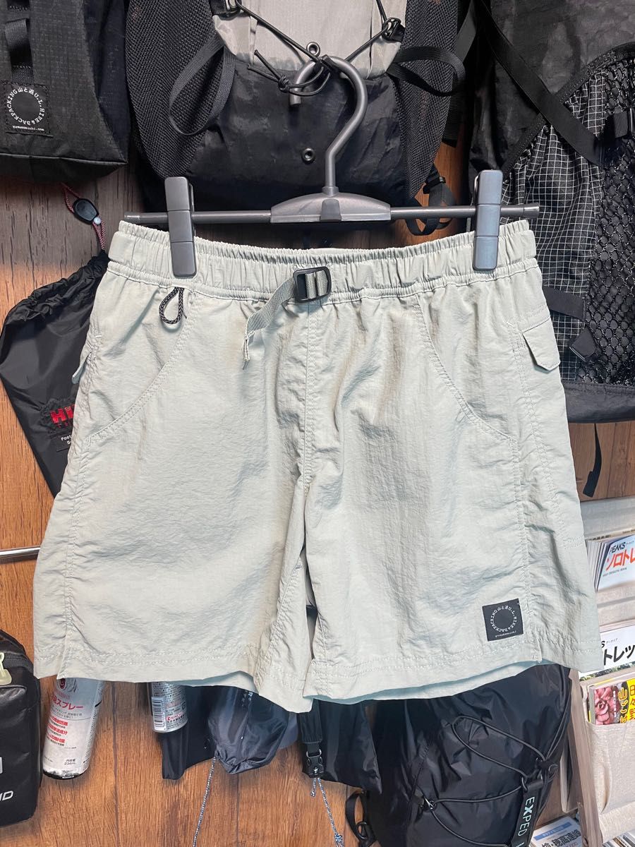 山と道 5-Pocket Shorts、カラーSeagrass、Mサイズ