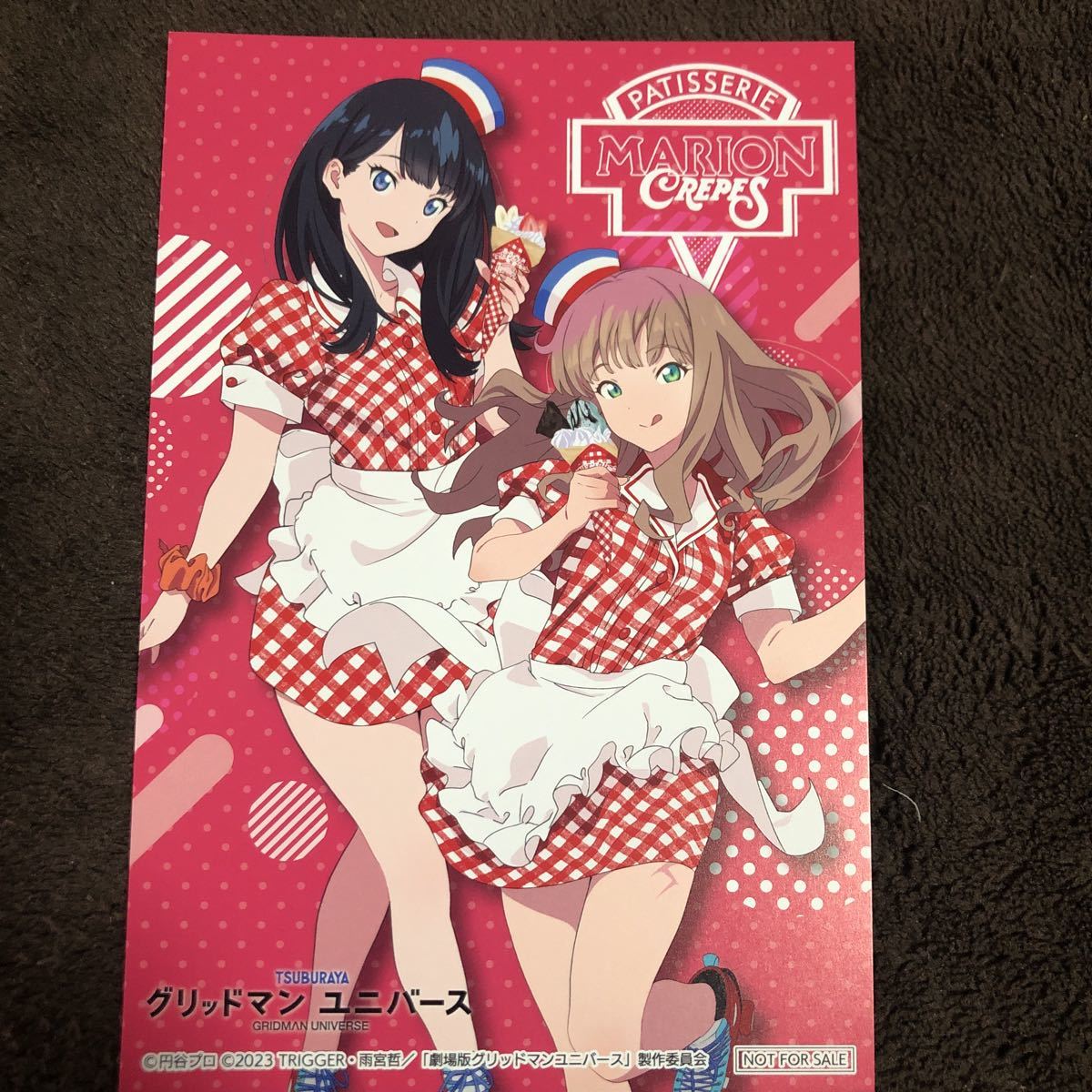グリッドマンユニバース マリオンクレープ 宝多六花 南夢芽 宝多六花 & 南夢芽 グリッドマン・ユニバース コラボ マリオン