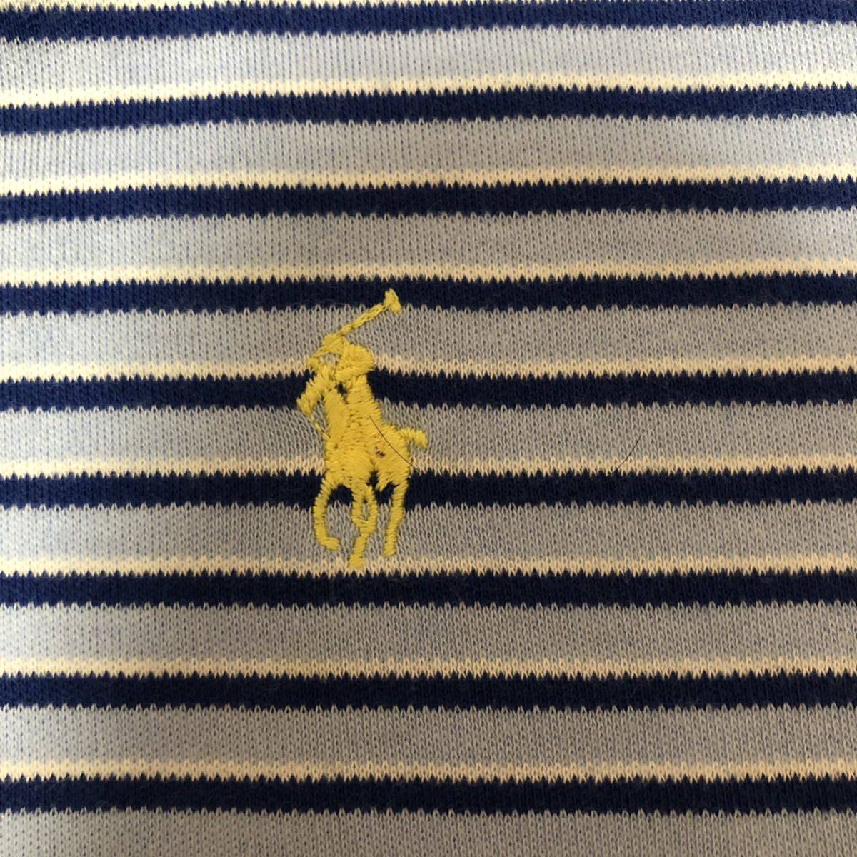Polo by Ralph Lauren ポロ ボーダー柄 ポロシャツ_画像4