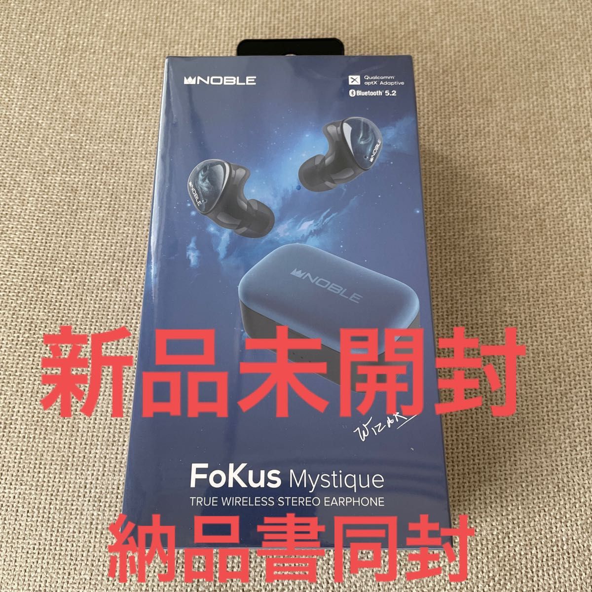 テレビで話題】 【新品未開封/納品書付き】Noble Audio FoKus Mystique