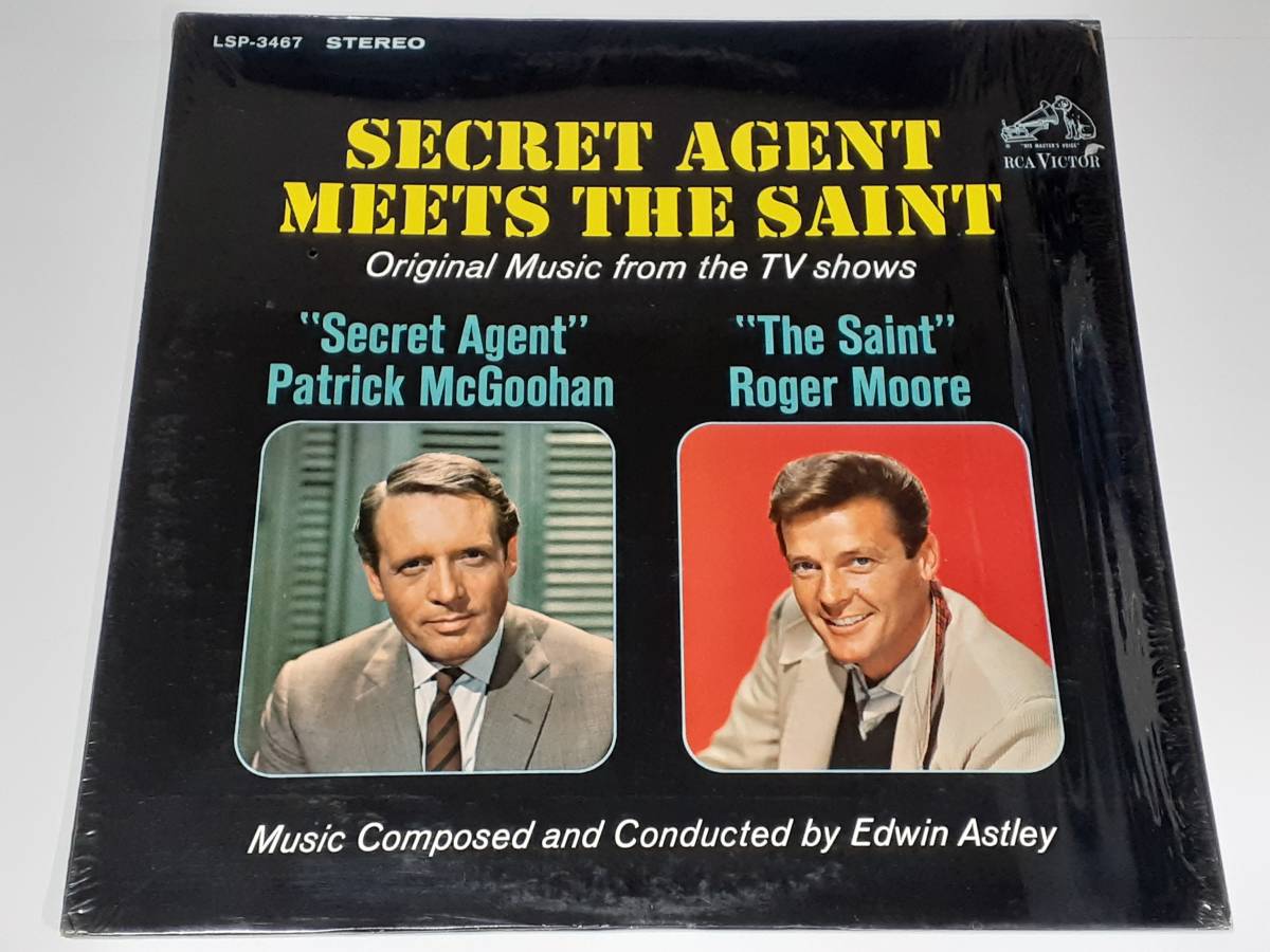 秘密諜報員ジョン・ドレイク(1964・TV) Secret Agent、セイント/天国野郎(1962・TV) The Saint／エドウィン・アストリー／米ＬP・ステレオ