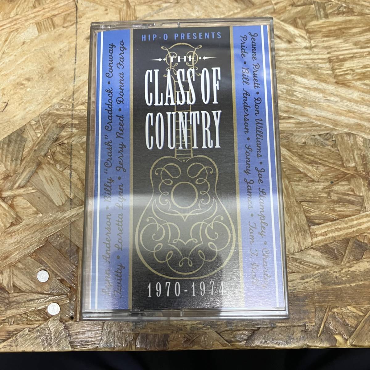 シ ROCK,POPS THE CLASS OF COUNTRY 1970-1974 アルバム TAPE 中古品_画像1