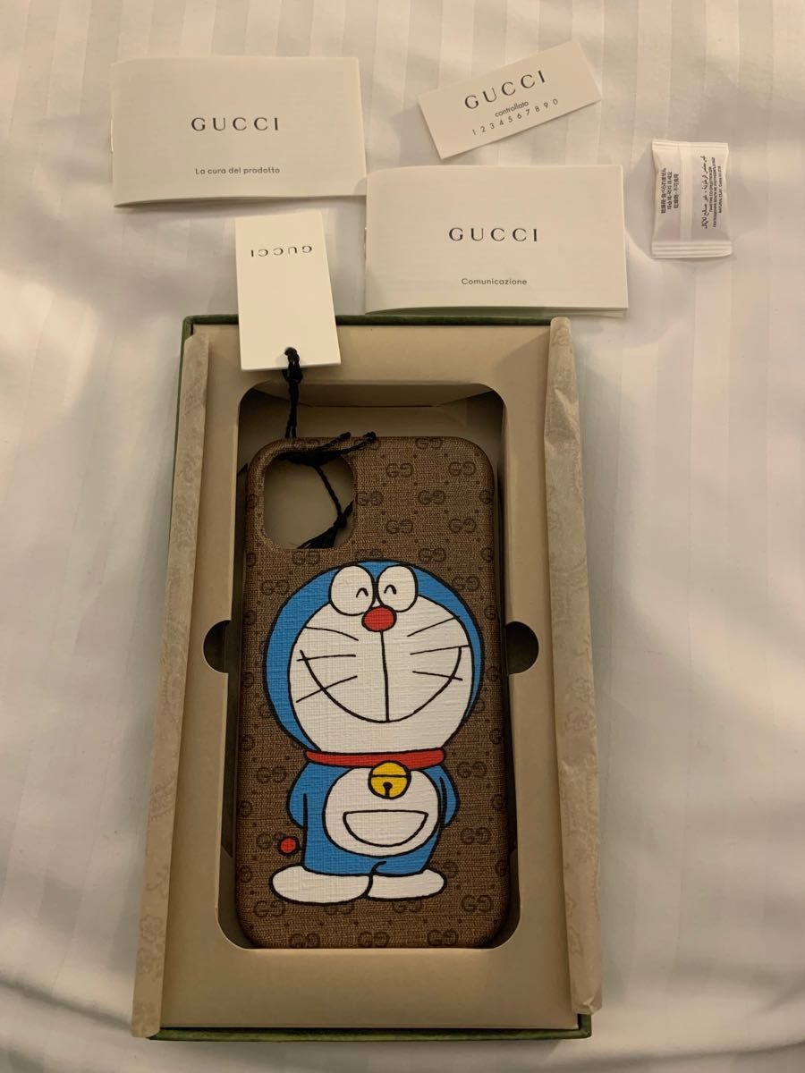 新品 GUCCI グッチ iPhoneケース iPhone11 ドラえもん iPhone