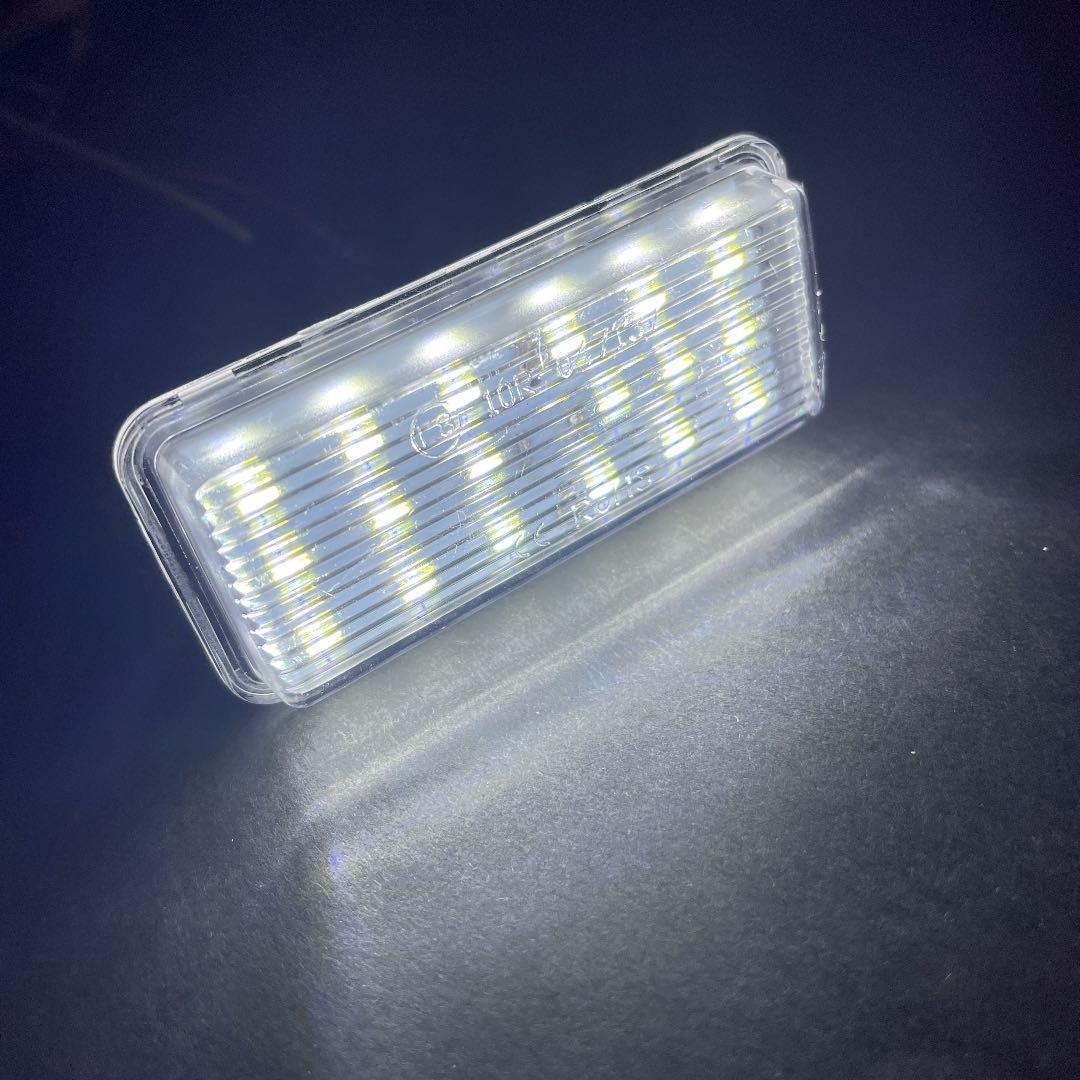 トヨタ LED18個x2 白光 ナンバー灯 クラウン/クラウンハイブリッド (210系)/ランドクルーザー100系 200系/プラド (120系)/SAI(サイ) (10系)_画像6