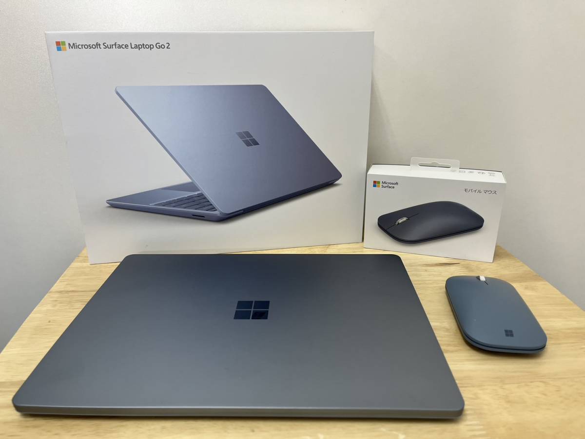 純正マウス付き】Microsoft Surface Laptop Go 2 マイクロソフト
