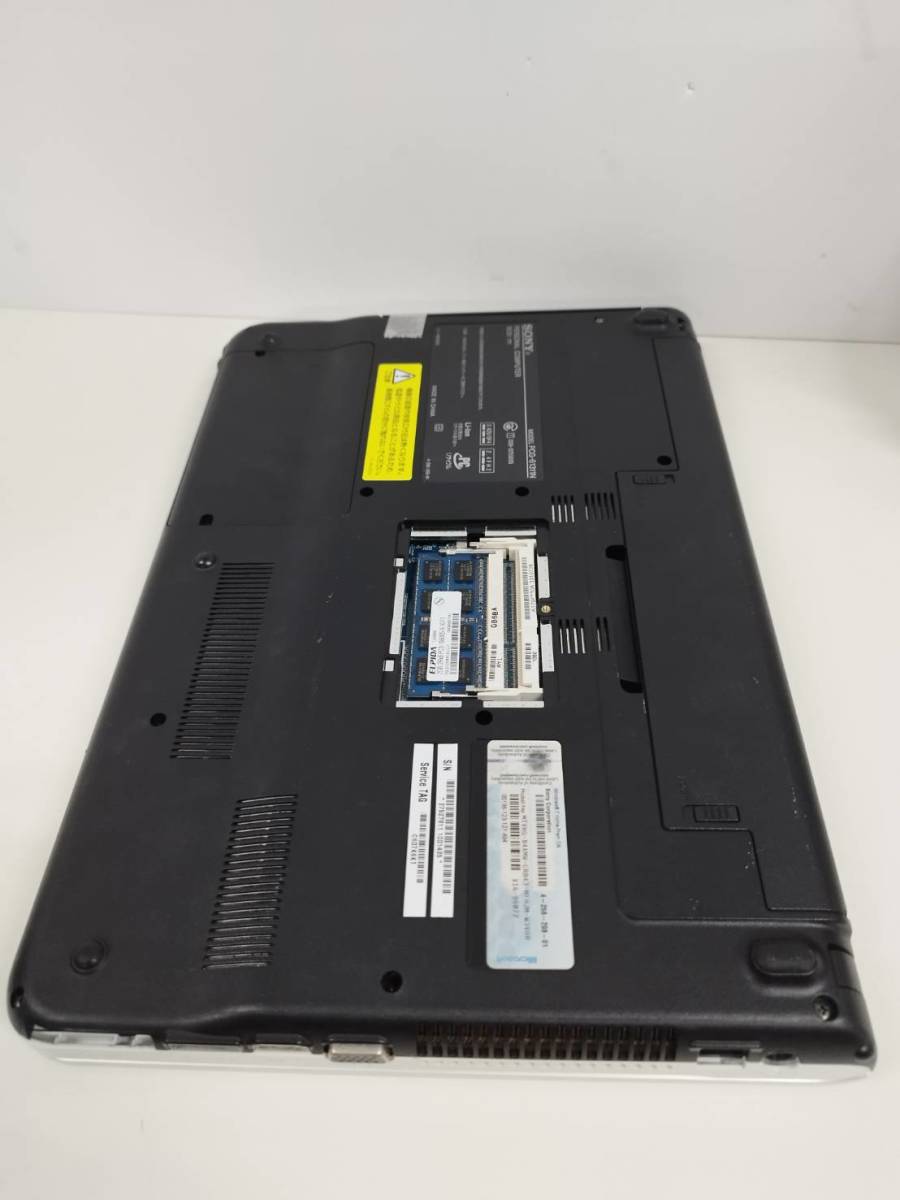 【ジャンク品】ノートPC SONY PCG-61311N ノートパソコン_画像6