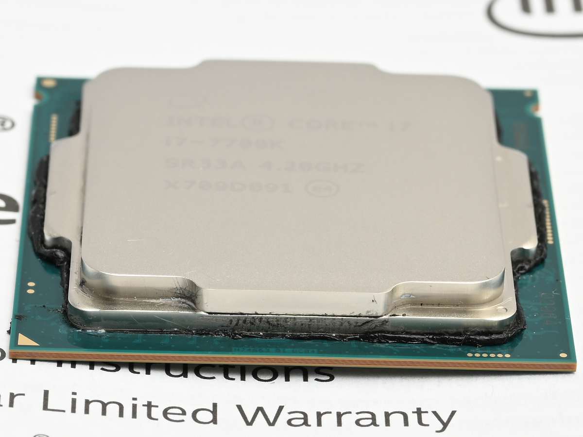 送料無料 Intel Core i7-7700K 殻割り クマメタル化 インテル 第7世代 Core i7 7700K Kaby Lake LGA1151 Z270 殻割