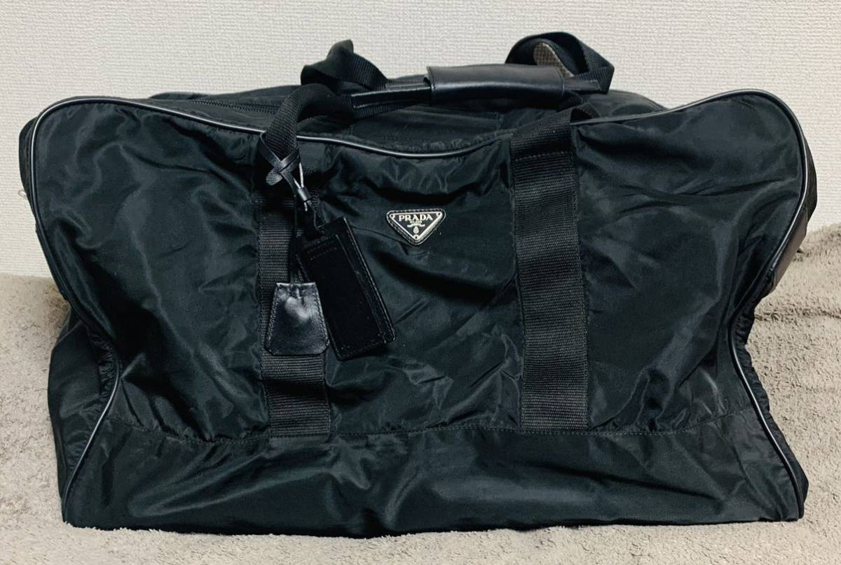 PRADA ボストンバッグ bag 旅行バッグ vintage プラダ-