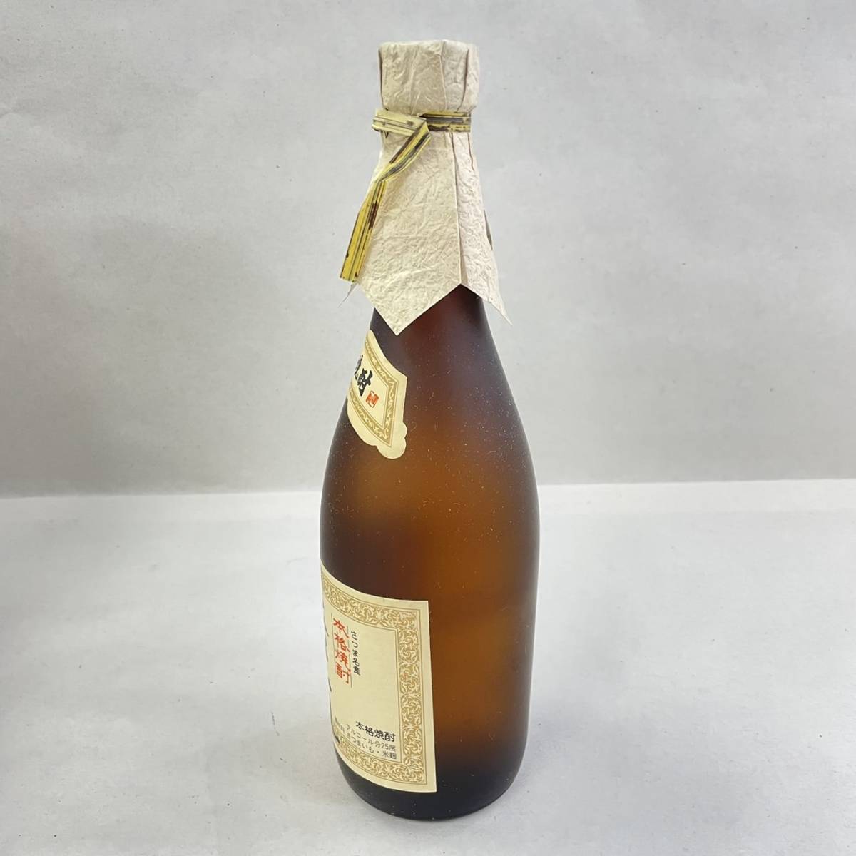 B714(051)-127/OT7000　【千葉県内のみ発送】お酒　森伊蔵　かめ壺焼酎　本格焼酎　25度　720ml　箱付き_画像3