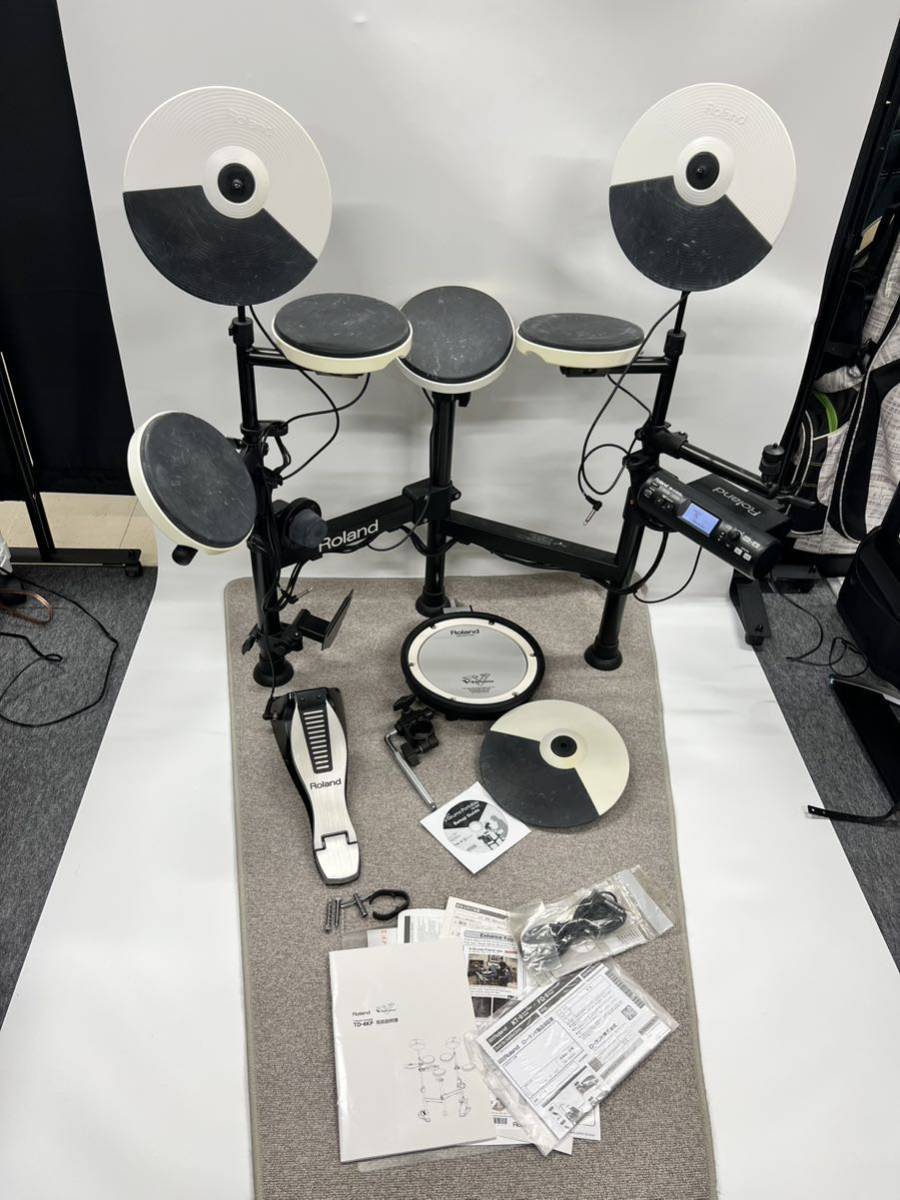 ヤフオク! - 【1000円スタート】Roland ローランド 電子ドラム...