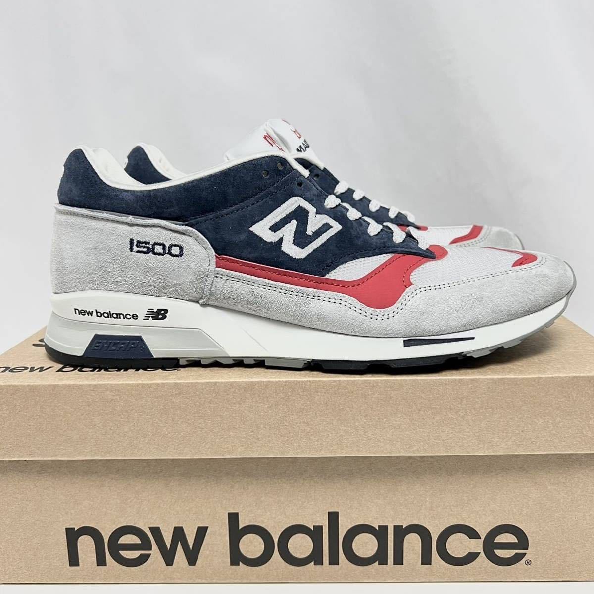 28.5cm 新品 ニューバランス M1500 GWR イギリス製 NEW BALANCE MADE IN ENGLAND 英国製 グレー ネイビー USA10.5 NewBalance 1500GWR