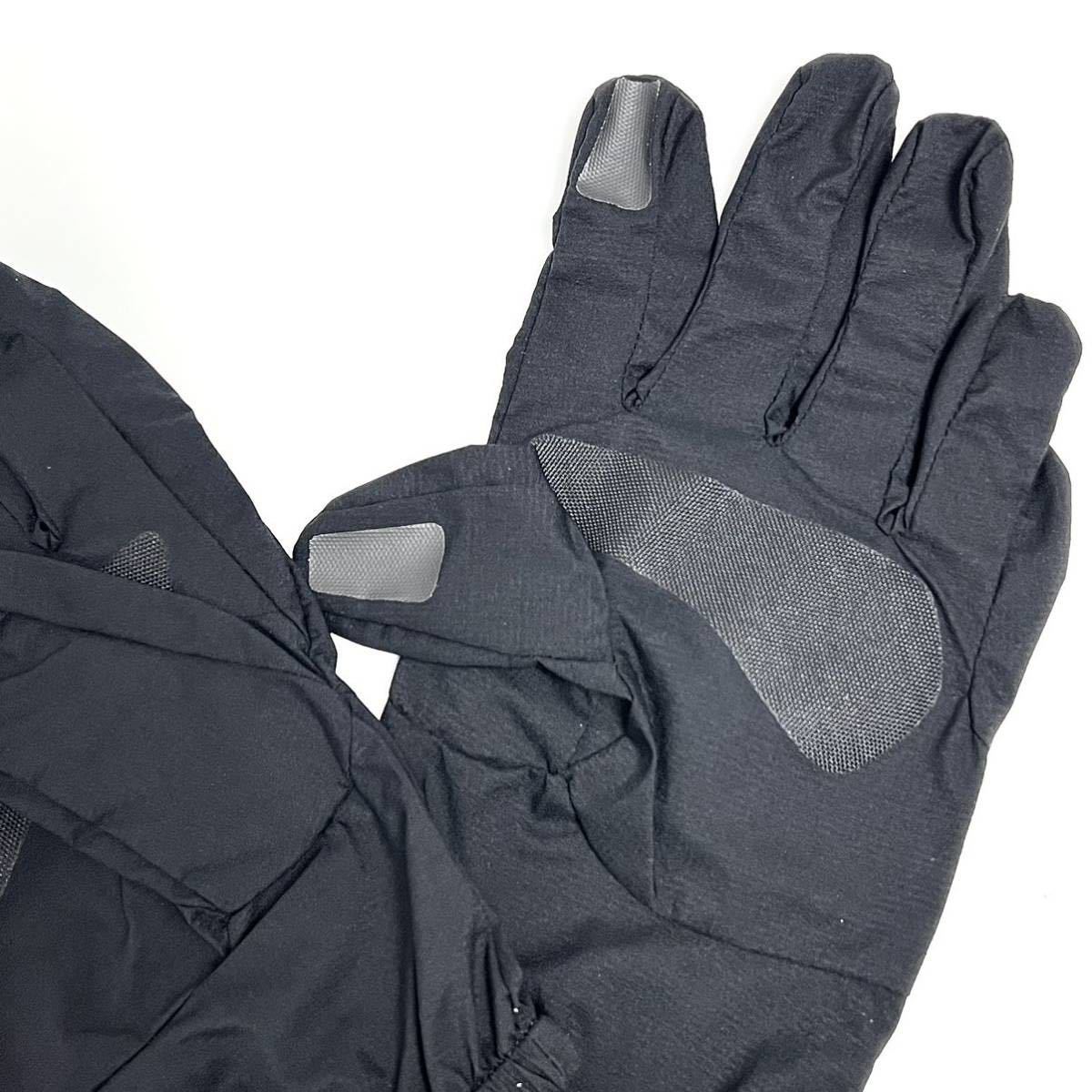 M 新品 ノースフェイス L1 プラス シェル グローブ L1+ Shell Glove 黒 ブラック 防水 ハイベント 使用 手袋 レイン レイヤリング 雨