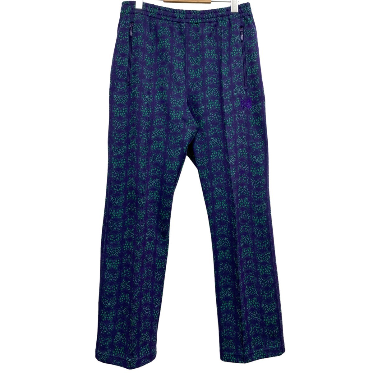 Needles　 22SS Track Pant Papillon Poly Jq総柄パピヨントラックパンツ 商品番号：8069000083347_画像1