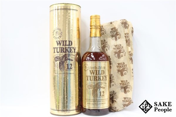 ◇注目! ワイルド ターキー 12年 ゴールドラベル 750ml 50.5% 箱
