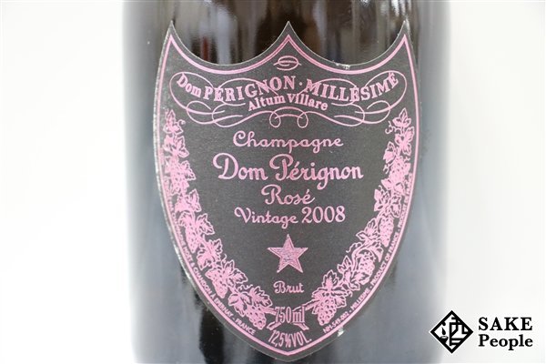 □1円~ ドン・ペリニヨン ロゼ 2008 750ml 12.5% シャンパン