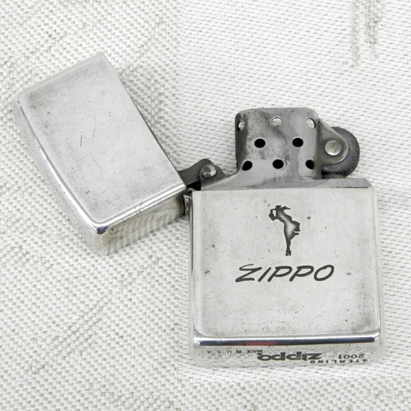 zippo STERLING スターリング ウィンディーガール ジッポ ライター 2001 札幌 西区 西野_画像2