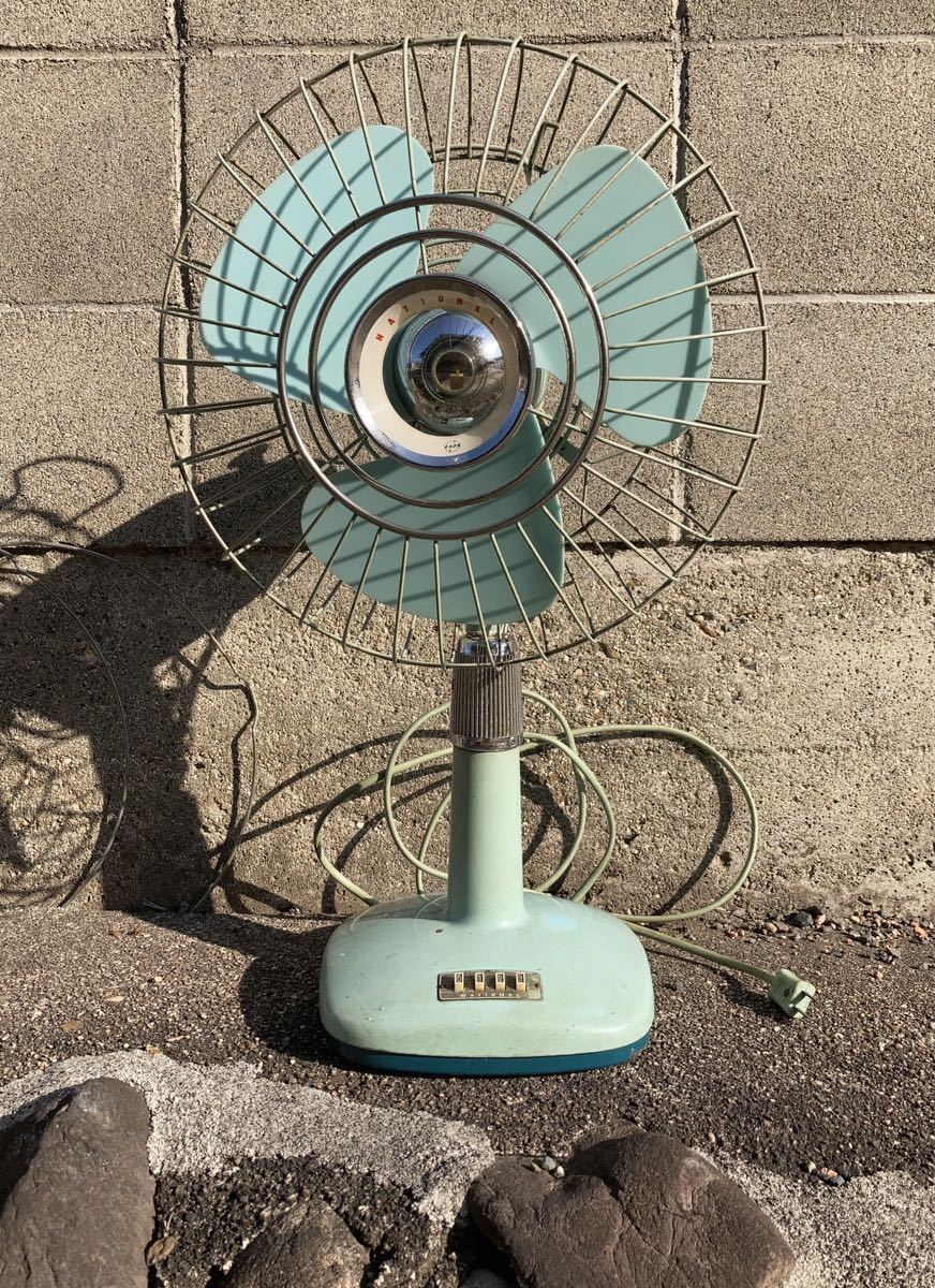 扇風機 NATIONAL ELECTRIC FAN レトロ-