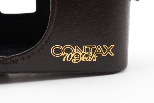 CONTAX T3 70years 70周年記念モデル用ケース コンタックス 70周年 革