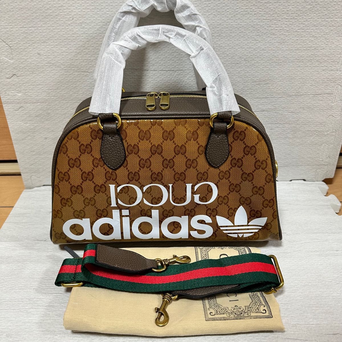 GUCCI × アディダス ボストンバッグ|Yahoo!フリマ(旧PayPay GUCCI × アディダス ボストンバッグ|Yahoo!フリマ(旧PayPay