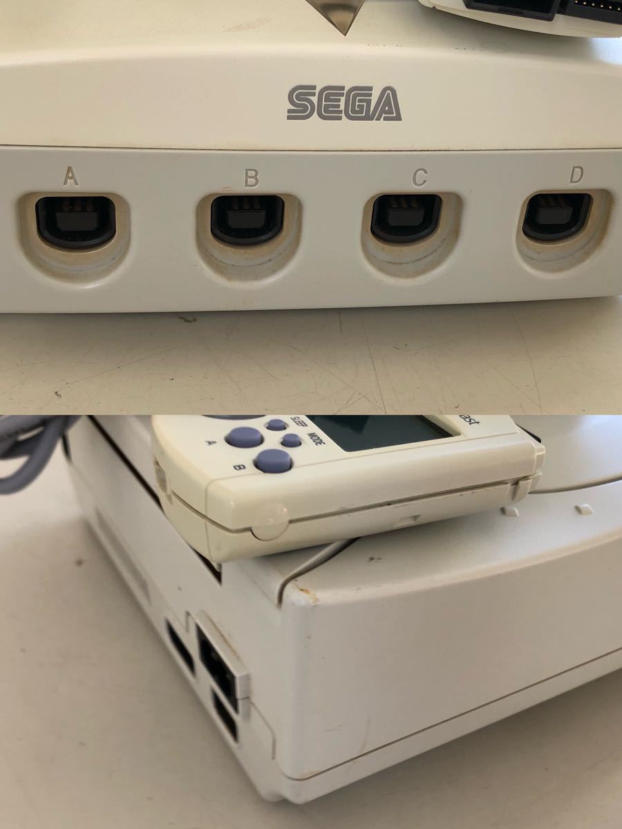 SEGA Dreamcast HKT-3000/HKT-7700/HKT-7000 ソフト付き　動作未確認　4/12_画像10