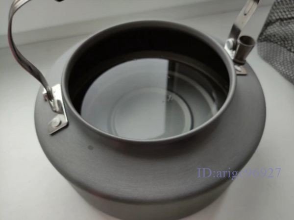X248* новый товар алюминиевый чайник 1.6 литров кемпинг .. горячая вода .... необходимо teapot ... кастрюля наружный для кухонная утварь товары для улицы 