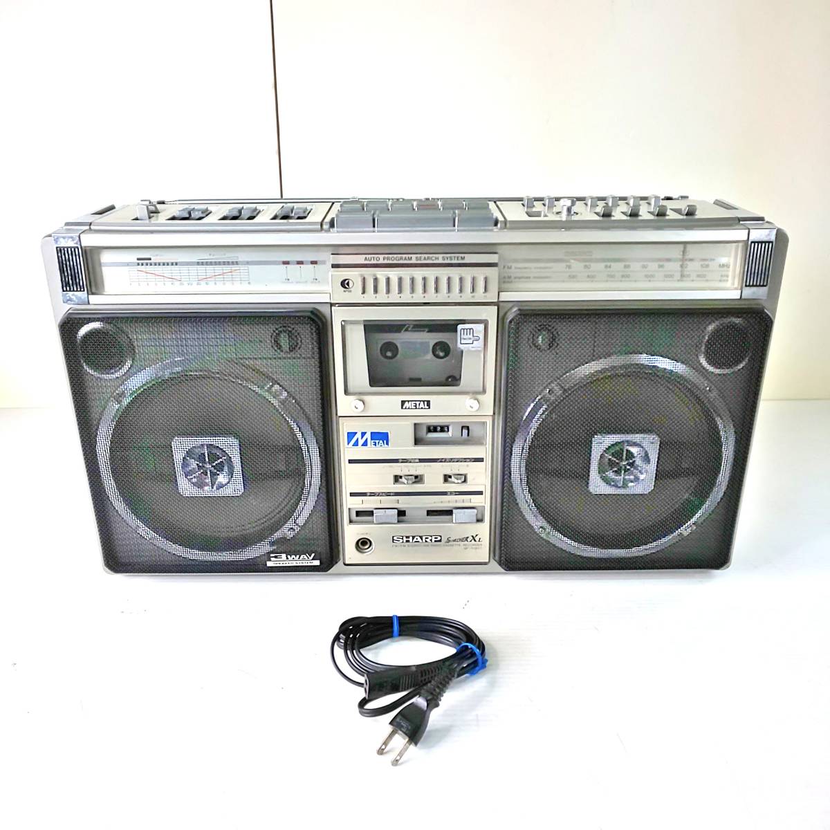 SHARP シャープ GF-508ST AM FM テープレコーダー ラジカセ 昭和レトロ