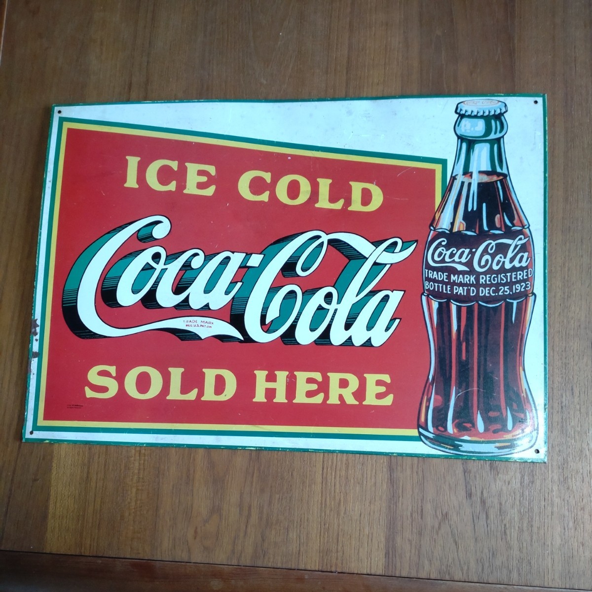 《送料込み》コカ・コーラ　看板　プレート　コレクション　ヴィンテージ　レトロ　coca-cola