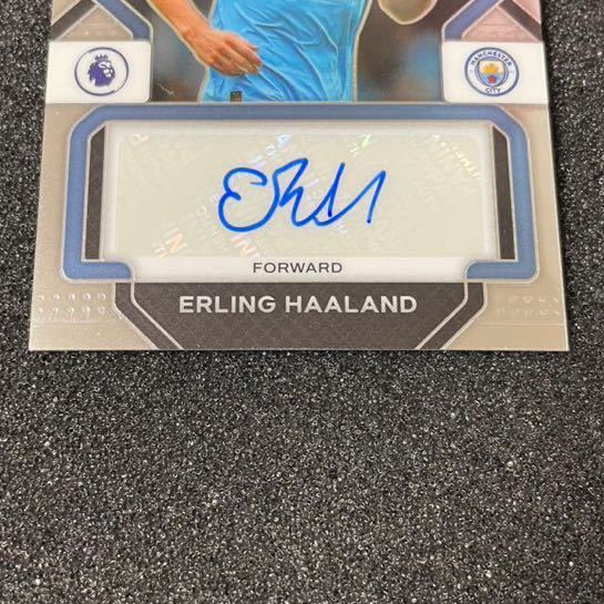 Panini Prizm Soccer EPL 2022-23 Erling Haaland ハーランド 直筆