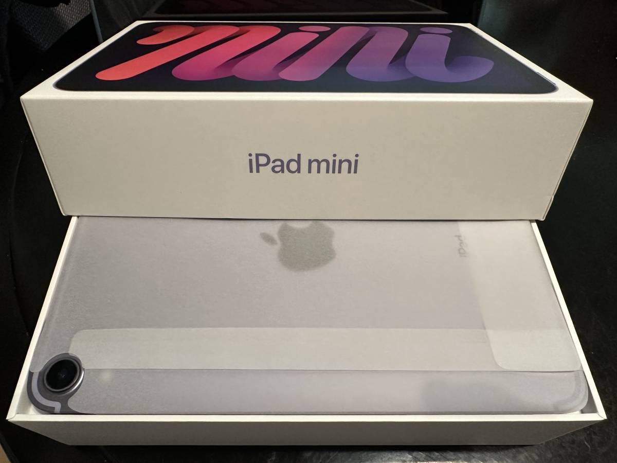 美品 Apple iPad mini(第6世代/2021) MNFD3J/A 国内版SIMフリー
