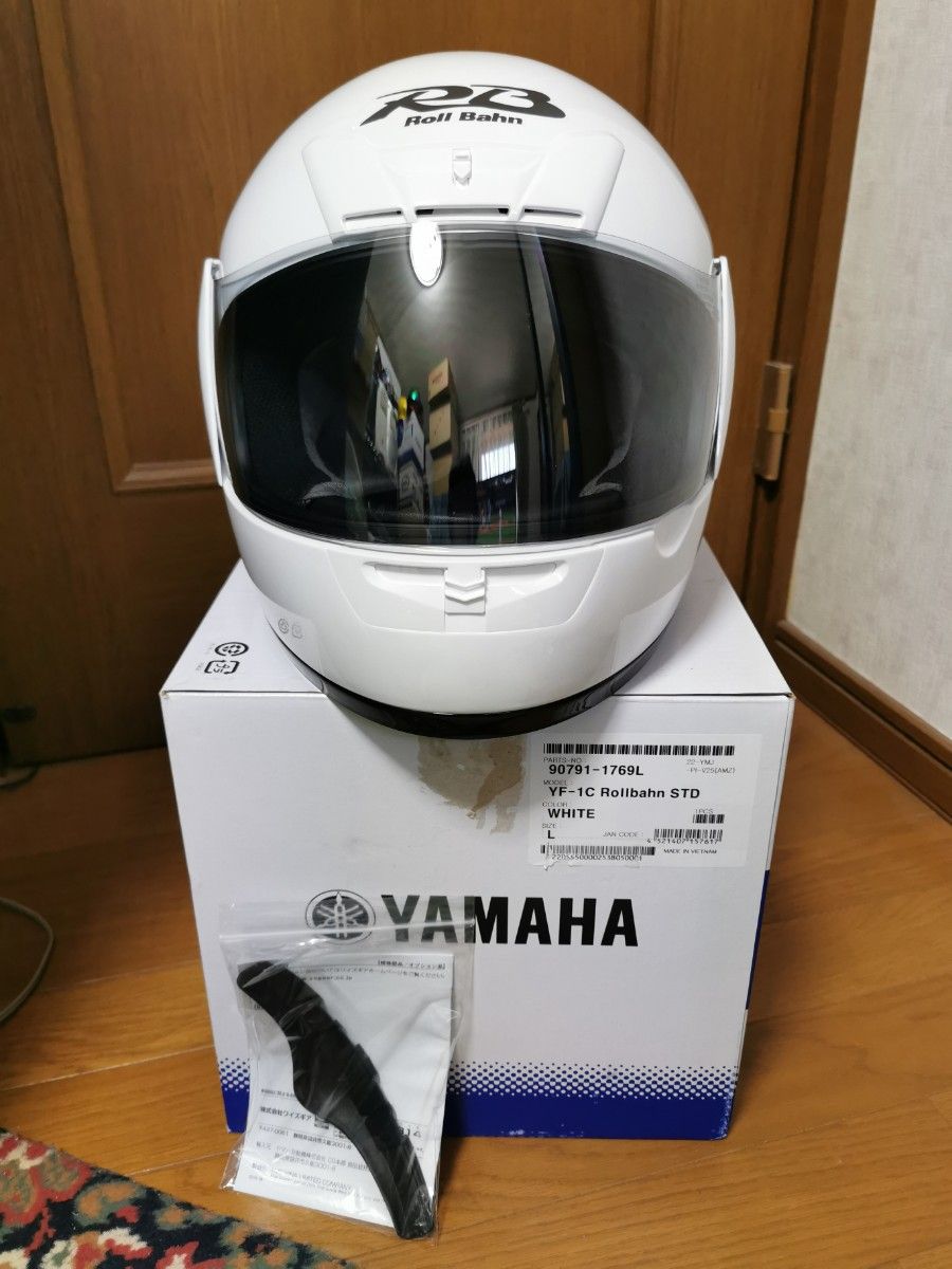 未使用 YAMAHA YF-1C Rollbahn STD 2022年12月製造WHITE L58 未使用 YAMAHA YF-1C Rollbahn STD 2022年12月製造WHITE L58