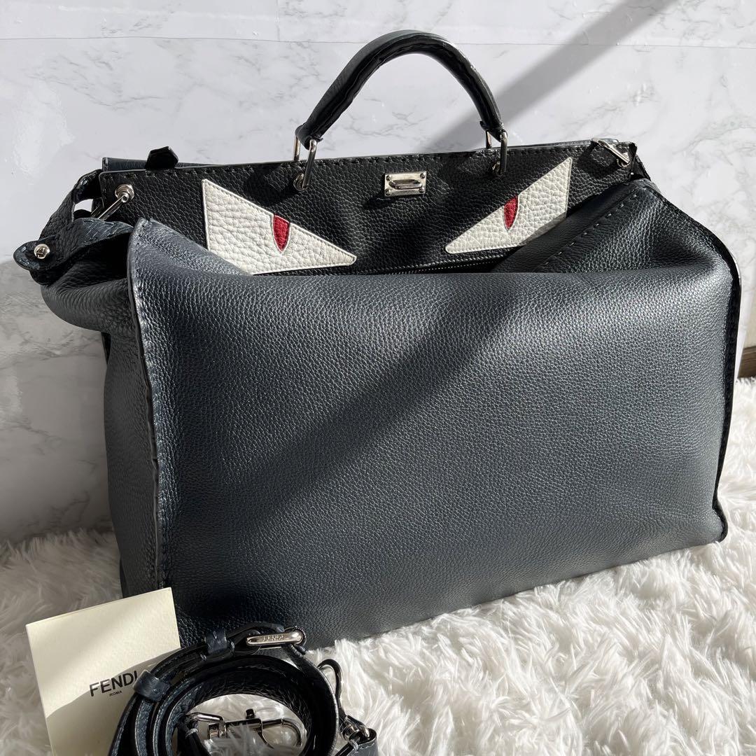 1円《極美品 激レア》定価70万 FENDI フェンディ ピーカブー セレリア